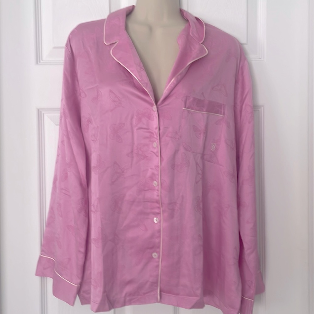 Victoria Secret Pajama Top Size M